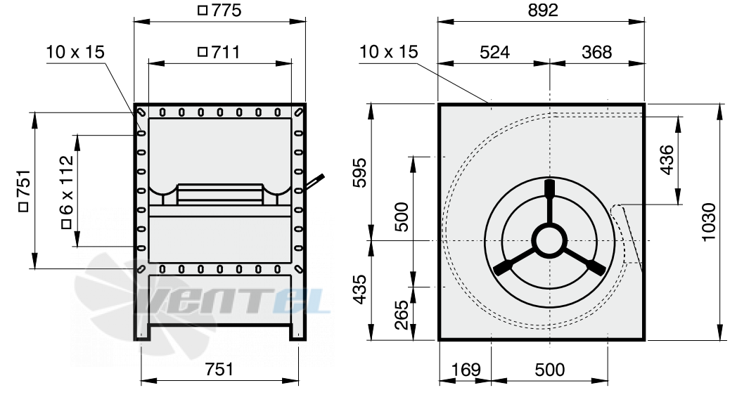 Rosenberg DHAD 560-4 - описание, технические характеристики, графики